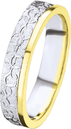 ALIANZA ORO BICOLOR MODELO 5122 DE 4.0m DE ANCHO