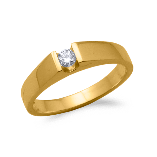 SOLITARIO ORO Y DIAMANTE 0.05ct MODELO 29684