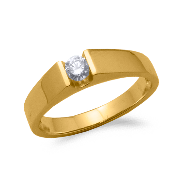 SOLITARIO ORO Y DIAMANTE 0.10ct MODELO 29686