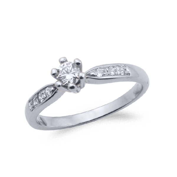 SORTIJA ORO Y DIAMANTES (TOTAL 0.24ct) MODELO 29741