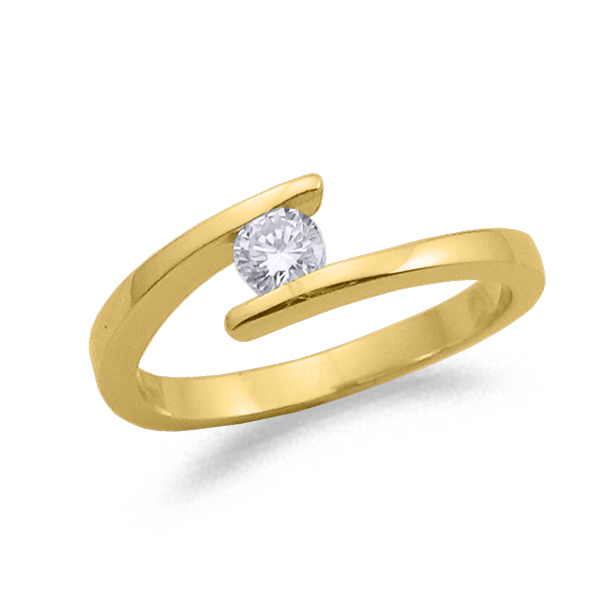 SOLITARIO ORO Y DIAMANTE 0.20ct MODELO 29754